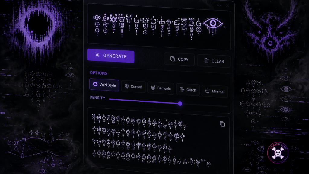 Void Text Generator: Copy & Paste Free Cursed Unicode Text (2026)