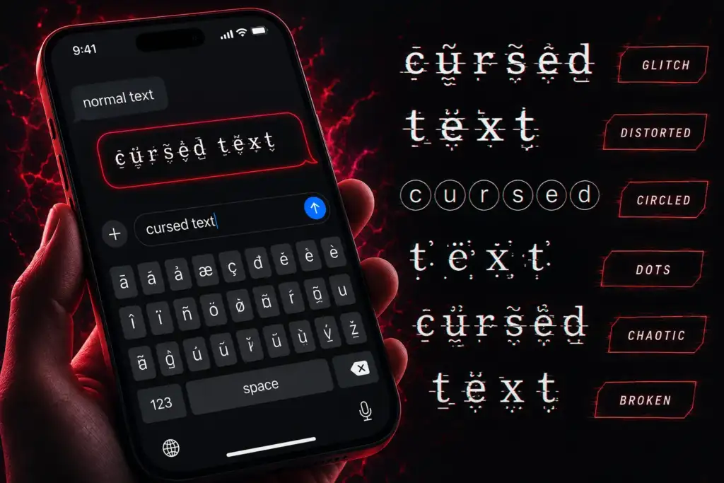 Cursed Keyboard: How to Type Cursed Text on iPhone & Android (No App Needed)