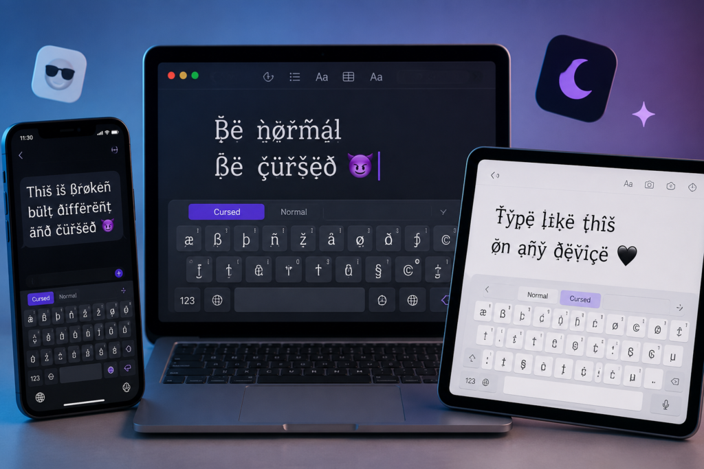 Cursed Keyboard: How to Type Cursed Text on Any Device (2026 Guide)